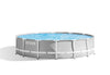 Intex 26719EH 14' x 42" Prism Frame Above Ground Swimming Pool with Filter Pump