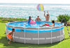 Intex 16' x 48" Prism Frame Clearview Premium Above Ground Swimming Pool Set