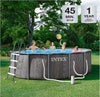 Intex 15ft X 48IN Greywood Prism Frame Above Ground Pool Set
