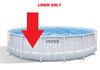 Replacement Liner for Intex 16FT X 48in ROUND Prism Frame Chevron Above Ground Pool
