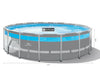 Intex 17' x 48" Prism Frame Clearview Premium Above Ground Swimming Pool Set