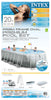 Intex 20FT X 10FT X 48IN Prism Frame Oval Pool Set
