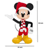 Disney 4FT Animated Holiday Mickey Mouse in Classic Holiday Outfit
