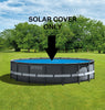 Intex 18-foot Round Solar Pool Cover for Swimming Pools