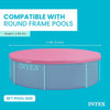 Intex 28019E Pink Pool Cover for 8ft Round Metal Frame Pools