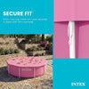 Intex 28019E Pink Pool Cover for 8ft Round Metal Frame Pools