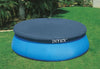 Intex 10ft X 12in Easy Set Swimming Pool Debris Vinyl Cover Tarp