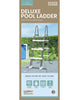 Intex Deluxe Pool Ladder with Removable Steps for 42in & 36in Depth Pools