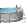 Intex Deluxe Pool Ladder with Removable Steps for 48-Inch Wall Height Above Ground Pools