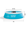 Intex 6' X 20" Easy Set Above Ground Swimming Pool 28101EH