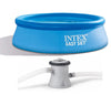 Intex 8' x 30" Easy Set Inflatable Swimming Pool with 330 GPH Filter Pump