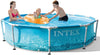 Intex 28206EH 10 X 30 Durable Steel Metal Frame Beachside Swimming Pool  Reinforced Sidewalls
