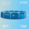 Intex 12ft X 30in Metal Frame Pool Set with 530GPH Filter Pump