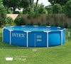 Intex 12ft X 30in Metal Frame Above Ground Pool Set with 530GPH Filter Pump