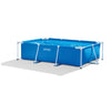 Intex 9ft 10in X 6ft 6in X 29 1/2in Rectangular Frame Above Ground Pool Blue