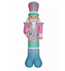 Member's Mark 10-FT Pre-Lit Holiday Inflatable Nutcracker-Pink