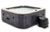 Intex 6-Person PureSpa Greystone Deluxe Square Bubble Spa Seat 77" X 77" X 28"