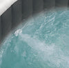 Intex 4-Person PureSpa Onyx Black Octagon Jet and Bubble Deluxe Combo Spa Set