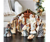 Member's Mark Hand Painted 9-Piece Caucasian Nativity Set