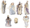 Member's Mark Hand Painted 9-Piece Caucasian Nativity Set