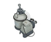 Intex Krystal Clear Sand Filter Pump for Above Ground Pools, 1200 GPH Pump Fl...