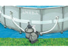 Intex Krystal Clear Sand Filter Pump for Above Ground Pools, 2100 GPH Pump Flow Rate, 110-120V with GFCI