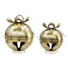 Member's Mark Oversized Gold Antique 2-Piece Large Jingle Bell Set