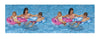 Intex Sit 'N Float Inflatable Lounges Blue and Pink 4 Pack 60" X 39"