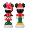 Gemmy Disney 14-inch Freestanding Mickey and Minnie Blow Mold Lighted Decor