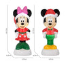 Gemmy Disney 14-inch Freestanding Mickey and Minnie Blow Mold Lighted Decor