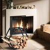 Gao Ge Heavy Duty Hexagon Firewood Storage Racks for Indoor/Outdoor