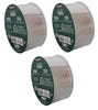 Kirkland Signature Wire Edged Silver Metallic Ribbon 50yd x 2.5in (3-Pack)