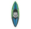 Intex Challenger K1 Inflatable Kayak with Oars and Pump Green/Blue (2-Pack)