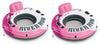 Intex Pink River Run I Sport Lounge Inflatable Water Float 53" Diameter 2-Pack