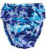 2-Pack Blue Shark Reusable Swim Diaper Large / 12-18 Months (22-28 Pounds)