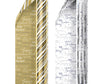 Double-Sided Counter Roll FOIL Gift Wrap, 2-rolls, 540 Sq. Ft. Total Gold/Silver