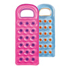 Intex 18-Pocket Suntanner Inflatable Lounge 74" X 28" Pink & Blue, 2-Pack