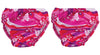 FINIS Flower Power Pink Reusable Swim Diaper, 4T (48 Months / 4 Years)
