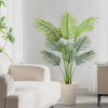 Artificial Golden Cane Palm Tree 2Packs 4Feet Faux Plant for Home Decor