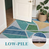 Rugici Modern Geometric Area Rug 9ft x 12ft Blue