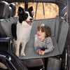Bear Cover Heavy Duty Auto Pet Pro Back Seat Cover Extender Cool Gray