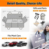 Bear Cover Heavy Duty Auto Pet Pro Back Seat Cover Extender Cool Gray