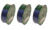 3-Pack Kirkland Signature Wire Edged Sheer Blue Stripped Ribbon 50 yards x 1.5 inches