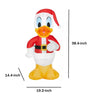 Gemmy 3.2 ft. Tall LED Donald Duck in Santa Outfit Christmas Inflatable