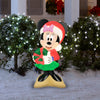 Gemmy 3.25FT Freestanding Minnie Mouse Blow Mold with LED Holiday Decor