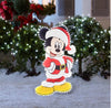 Disney 3.3-Feet Mickey Mouse Flat-Tastics LED Lighted Christmas Yard Decor