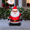 Holiday Living 3.5-FT Tall Pre-Lit Santa Christmas Inflatable African American