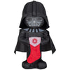 Gemmy 3.5 ft LED Darth Vader Holding a Candy Cane Holiday Inflatable