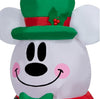 Gemmy Disney 3.5 FT Lighted Snowman Mickie Mouse Christmas Inflatable Decoration