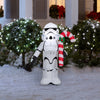 Gemmy 3.5 ft LED Stormtrooper with Candy Cane Holiday Inflatable